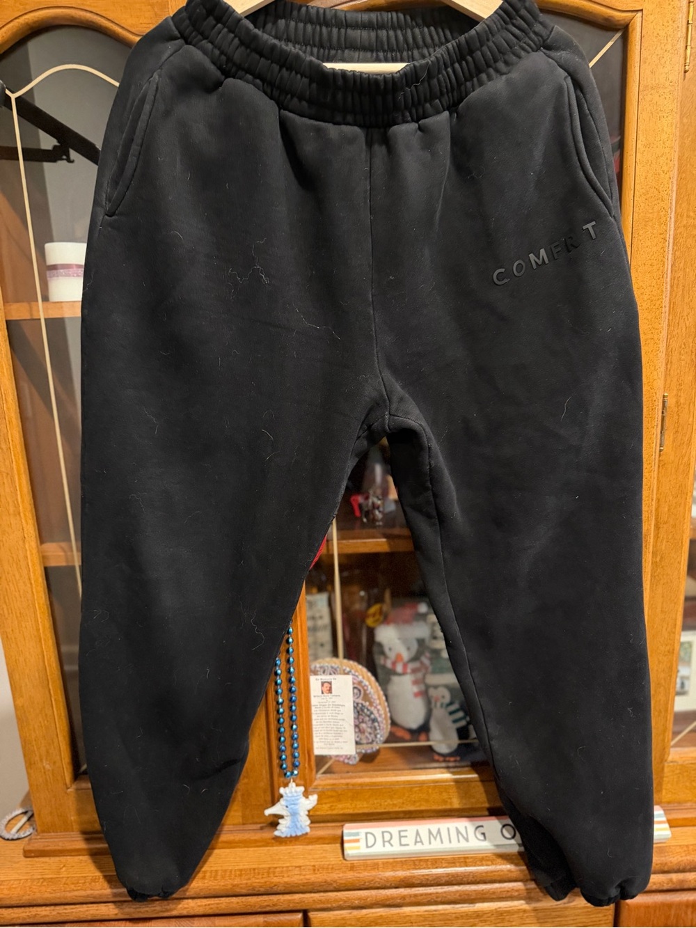 Comfrt Black medium unisex Sweatpants good condition